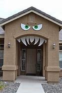 Image result for Images of Homemade Outdoor Halloween Decorations