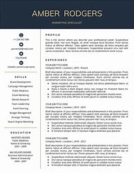 Image result for Google Docs Resume Templates Free