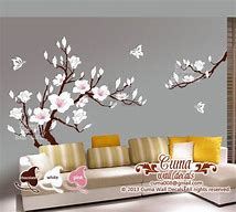 Image result for White Flower Wall Decals