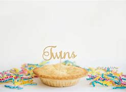 Image result for Twins Cupcake Toppers