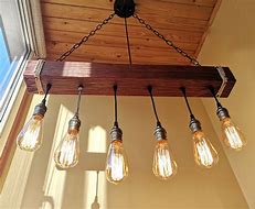 Image result for Oak Chandelier