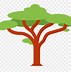 Image result for How to Draw a Safari Tree