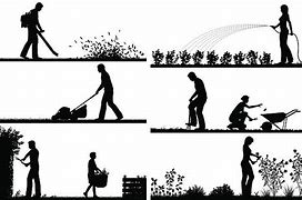 Image result for Silhouette Garden Art