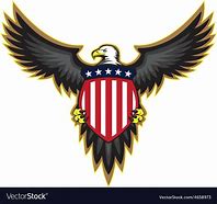 Image result for American Flag Bald Eagle with Shield