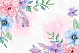 Image result for pastel color watercolor flowers