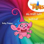 Image result for Baby Poppy From Trolls