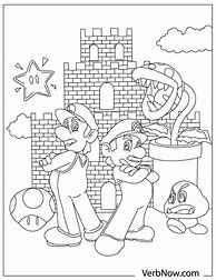 Image result for Mario Mandala Coloring Pages