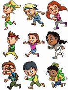 Image result for Kids Running Cartoon