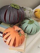 Image result for Fall Paper Pumpkins