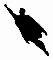 Image result for Superman Silhouette Clip Art