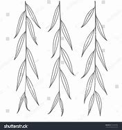 Image result for Willow Tree Branch Illustration