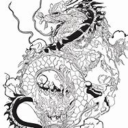 Image result for Red Chinese Dragon Art