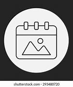 Image result for Calendar Line Icon iOS