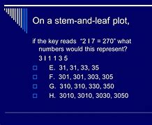 Image result for Stem and Leaf Plot Summary Sheet