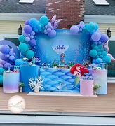 Image result for Mermaid Theme 2nd Birthday