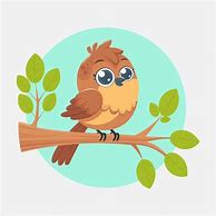 Image result for Red Bird and Tree Branch Illustration