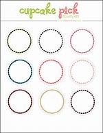 Image result for Cupcake Topper Template Free Download