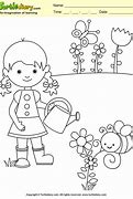 Image result for Kinder Garden Coloring