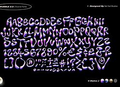 Image result for Wet Chrome Font