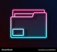 Image result for Neon Folder Icon