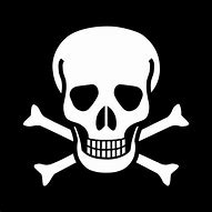 Image result for Angry Gold Skull and Crossbones