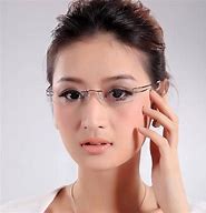 Image result for Titanium Rimless Glasses Frames