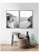 Image result for Black and White Beach Canvas