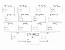 Image result for Free Family Tree Pedigree Chart