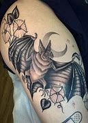 Image result for small bat silhouette tattoo