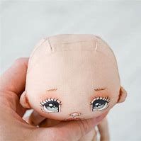 Image result for Fabric Doll Head Pattern