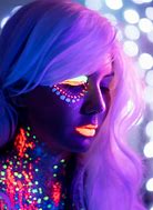 Image result for Cyborg Face Painting Art