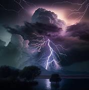 Image result for Scary Night Sky Lightning