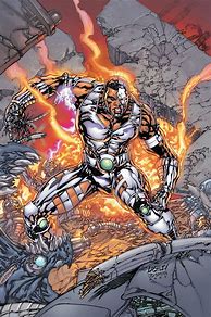 Image result for Cyborg DC Comics 80s