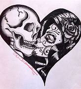 Image result for Skeleton Broken Heart Drawing Easy