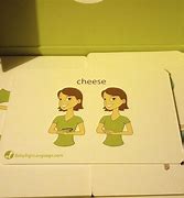 Image result for Free Sign Language Flash Cards