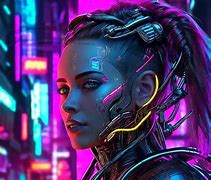 Image result for Cyborg Girl Face