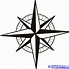 Image result for Compass Black and White