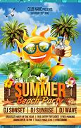 Image result for Summer Party Flyer Template Free