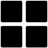 Image result for 4 Grid Icon