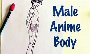 Image result for Anime Male Body Drawing