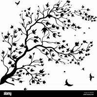 Image result for Tree Branch with Leaves Drawing