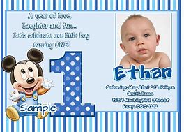 Image result for 1st Birthday Party Invitations