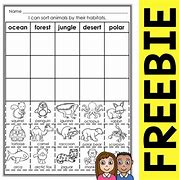 Image result for Animal Classification Worksheet PDF