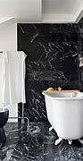 Image result for Black and White Marble Gold Bathroom