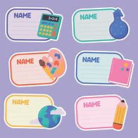 Image result for Paper Tags School