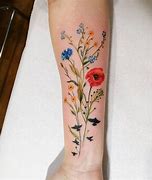 Image result for Wildflower Bouquet Tattoo