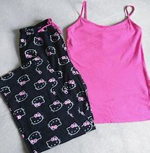 Image result for Hello Kitty Pajama Pants Forever 21