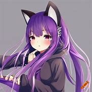 Image result for Anime Cat Girl Brown Hair