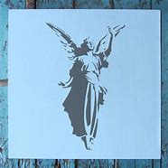 Image result for Angel Stencil