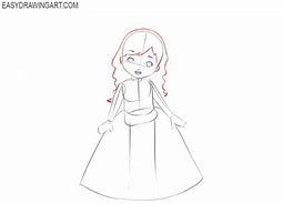 Image result for Princess Drawing Full Body